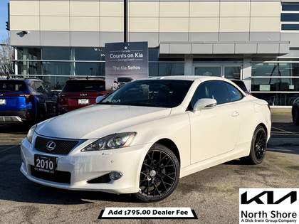 2010 Lexus IS 250C Convertible RWD