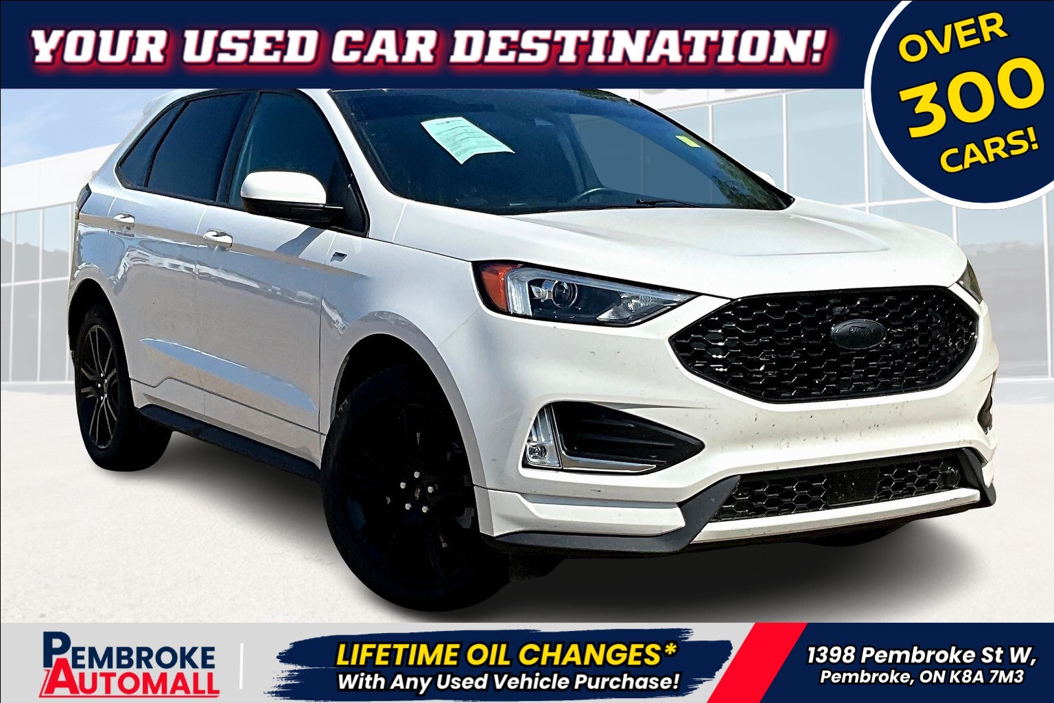 2022 Ford Edge ST Line AWD | Cold Weather Package | Park Sensors