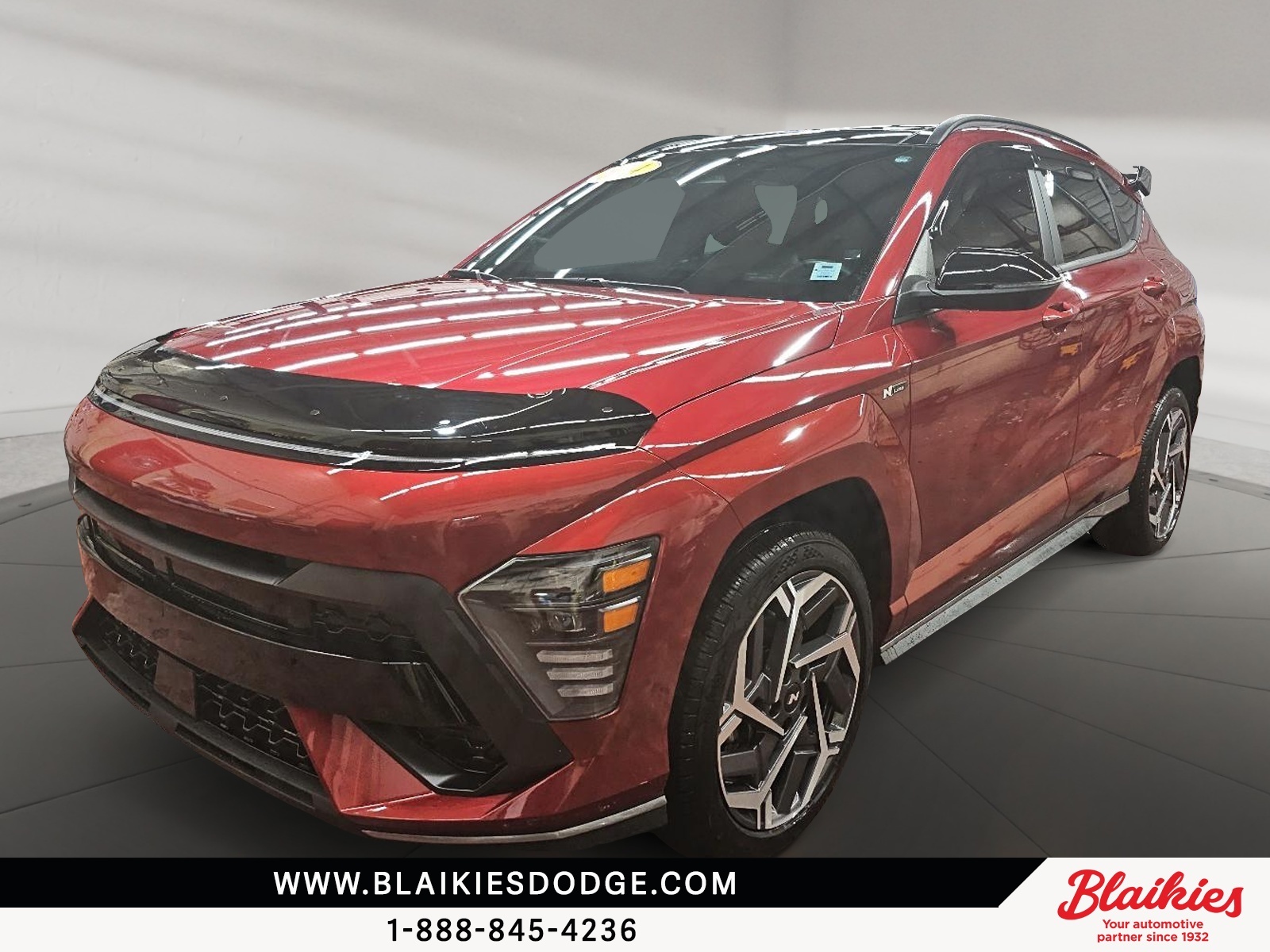 Red 2024 Hyundai Kona N Line AWD SUV / Crossover All-Wheel Drive 8-Speed Automatic