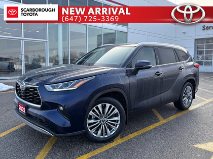 used 2022 Toyota Highlander car, priced at $43,995