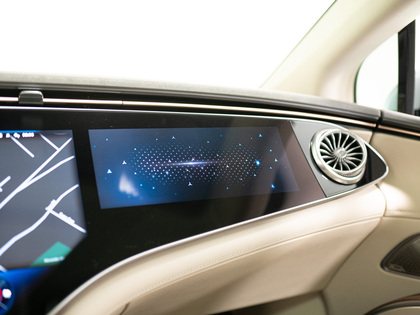 used 2022 Mercedes-Benz EQS car, priced at $67,900