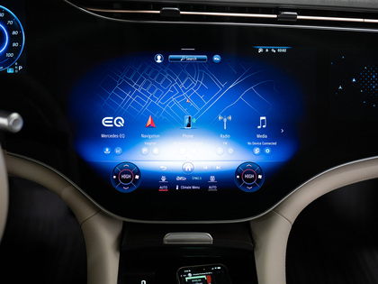 used 2022 Mercedes-Benz EQS car, priced at $67,900