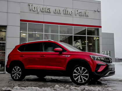 used 2023 Volkswagen Taos car, priced at $25,895