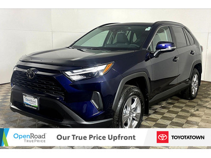 used 2025 Toyota RAV4 Hybrid car, priced at $49,998