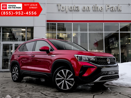 used 2023 Volkswagen Taos car, priced at $25,895