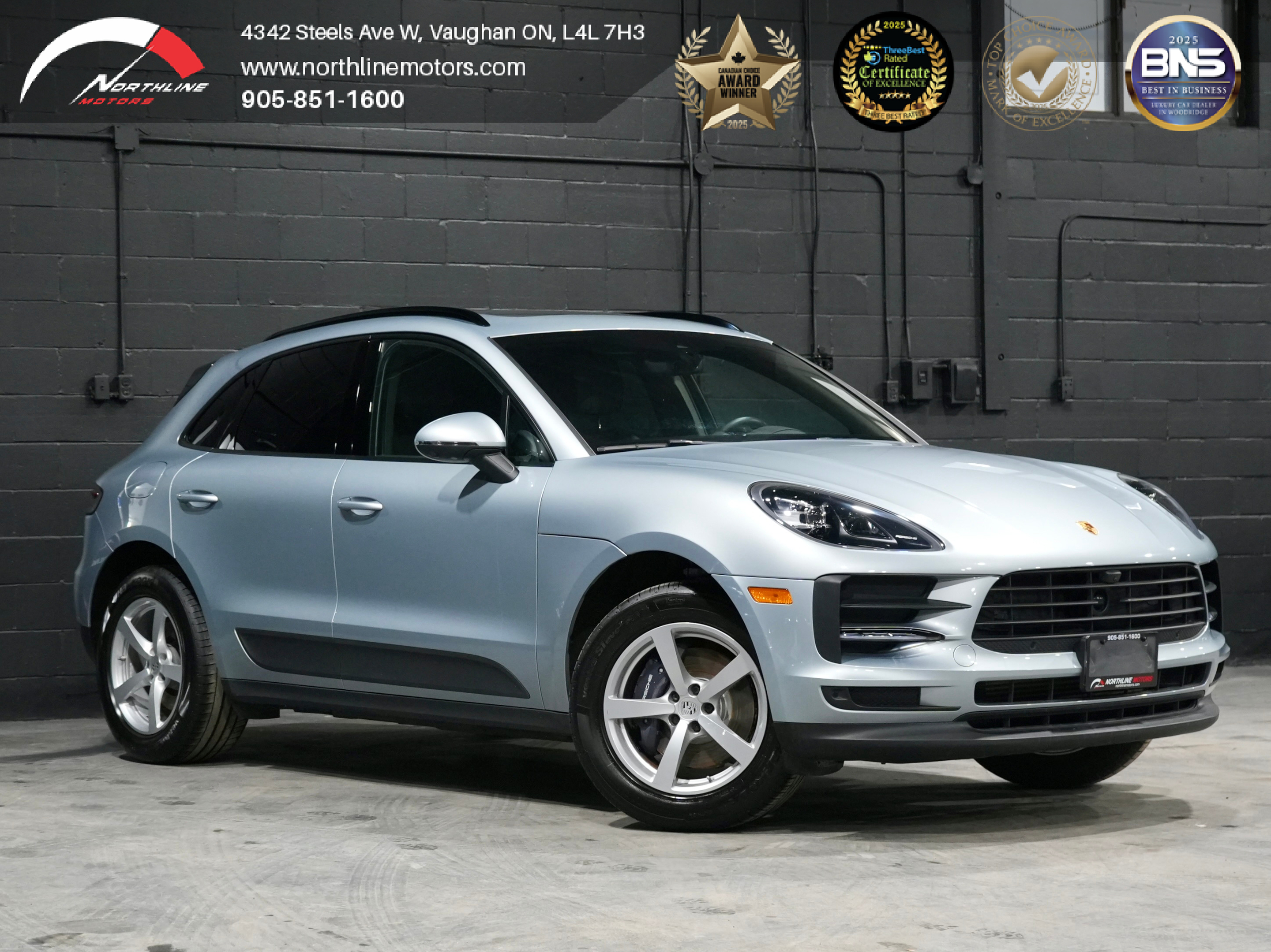 Silver 2021 Porsche Macan AWD SUV / Crossover All-Wheel Drive 7-Speed Automatic