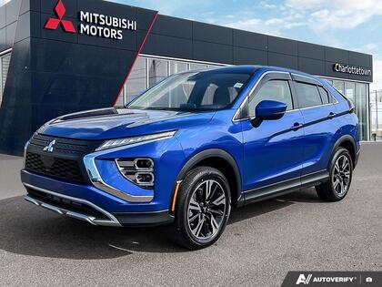 Blue 2026 Mitsubishi Eclipse Cross All-Wheel Drive Continuously Variable Transmission