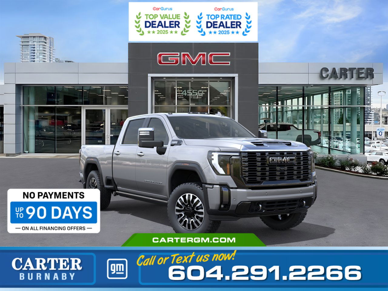 GMC Sierra 3500HD Denali Ultimate Crew Cab 4WD 2026