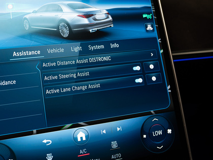 used 2023 Mercedes-Benz S-Class car, priced at $128,900