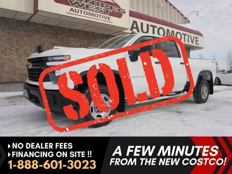 2024 Chevrolet Silverado 2500HD Work Truck Crew Cab 4WD