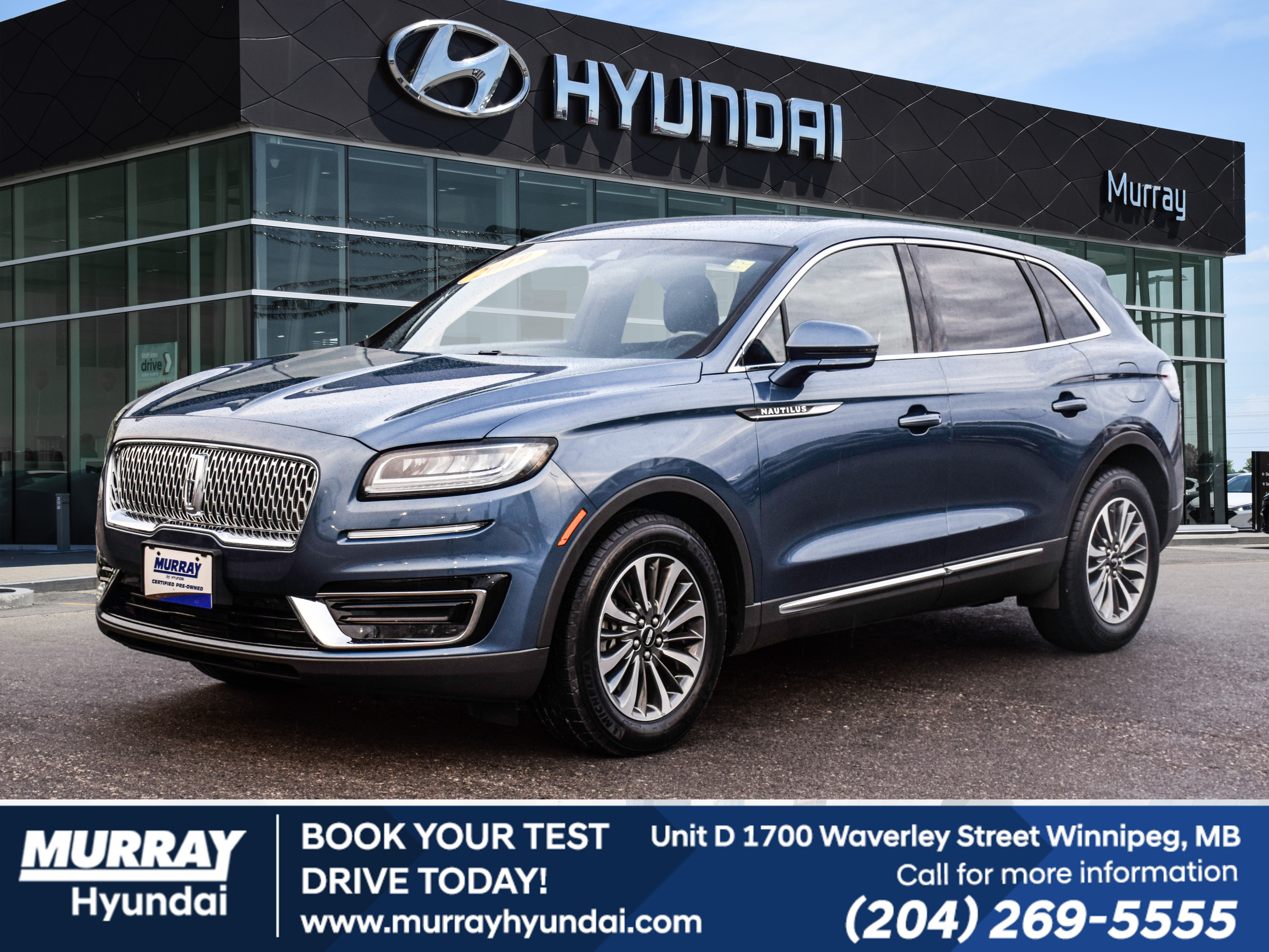 2019 Lincoln Nautilus Select AWD