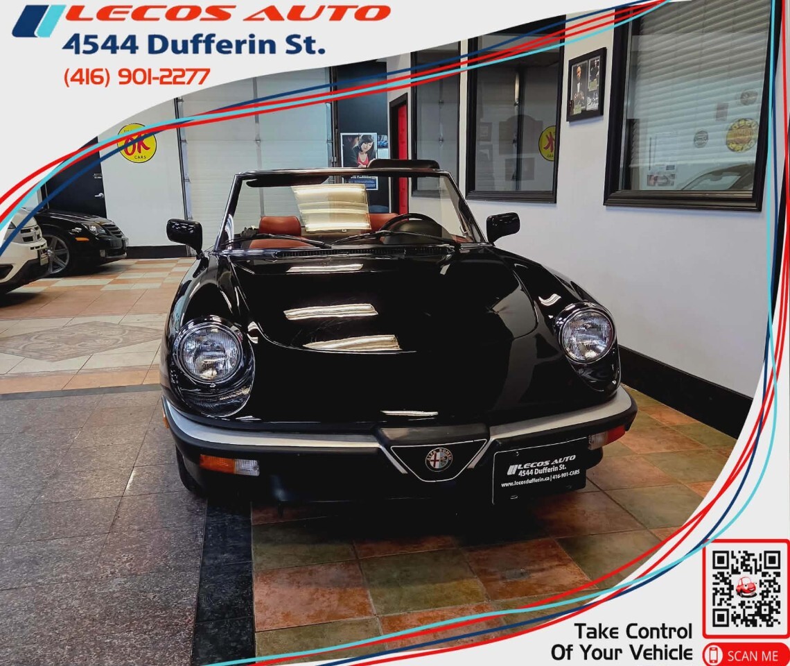 1987 Alfa Romeo Spider