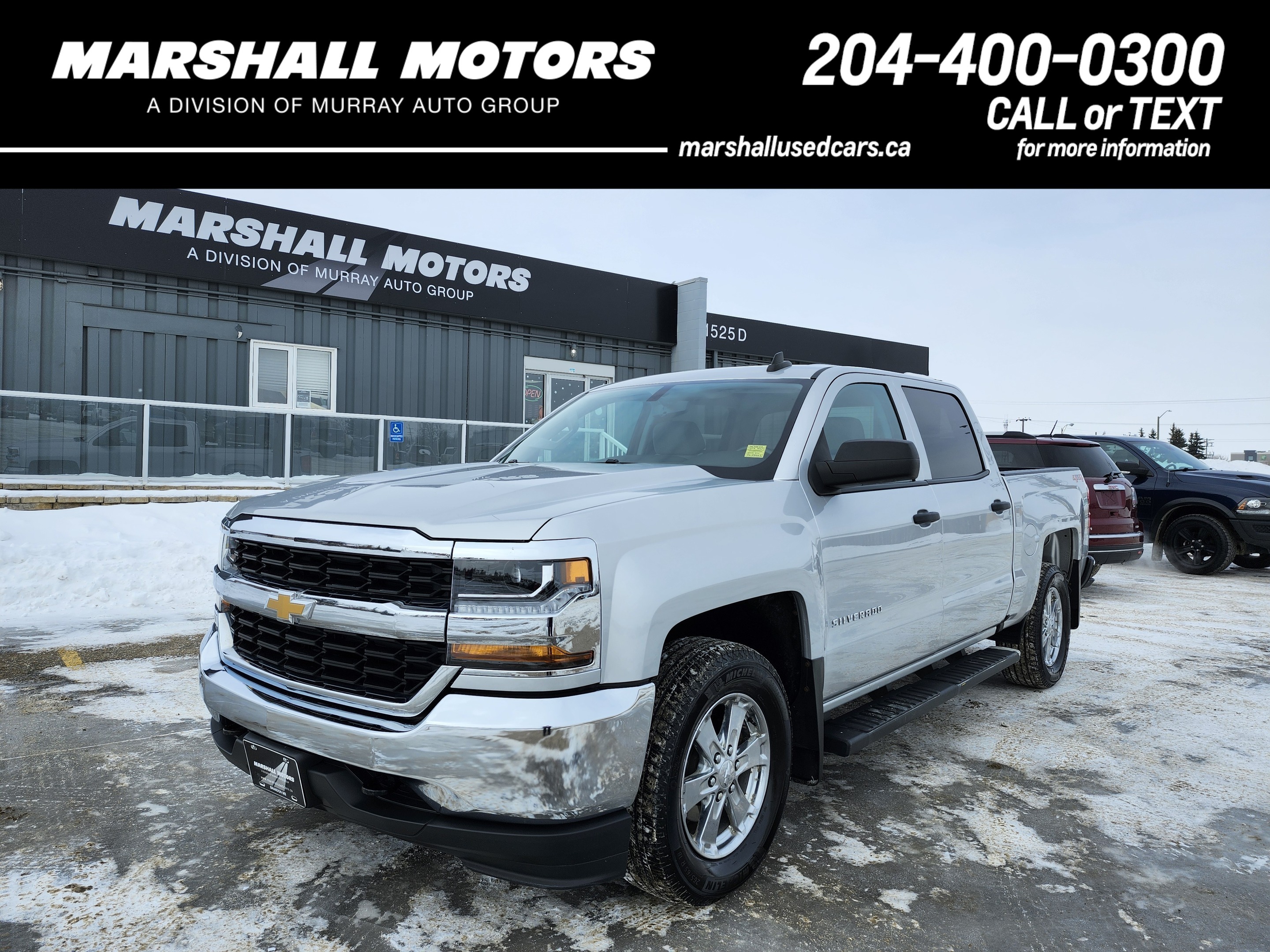 2018 Chevrolet Silverado 1500 Work Truck Crew Cab 4WD
