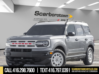 Gray 2023 Ford Bronco Sport Heritage AWD SUV / Crossover All-Wheel Drive 8-Speed Automatic