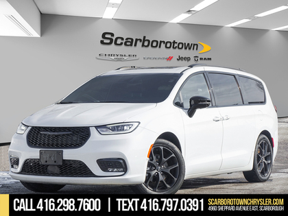 White 2024 Chrysler Pacifica Limited FWD Minivan Front-Wheel Drive 9-Speed Automatic