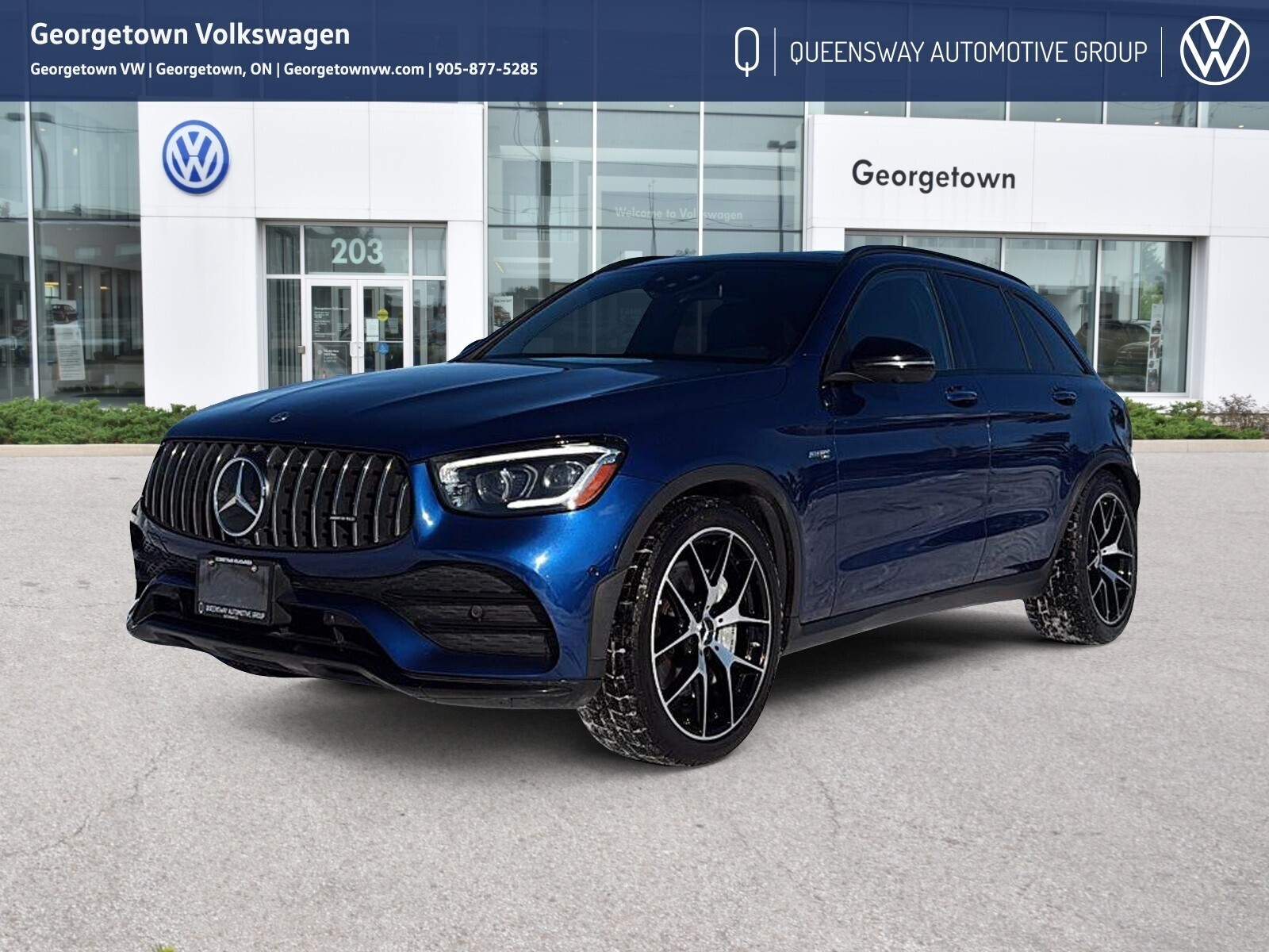 Blue 2020 Mercedes-Benz GLC SUV / Crossover All-Wheel Drive Automatic