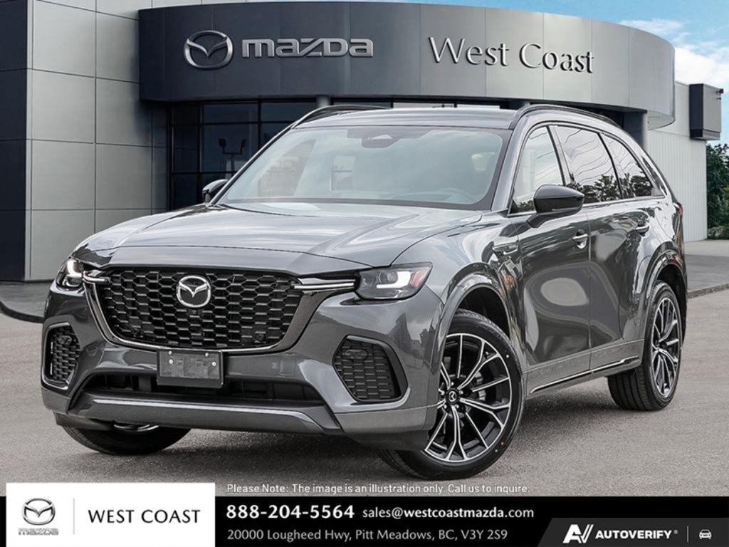 2025 Mazda CX-70 MHEV Signature  - SUNROOF- TAN LEATHER- 360 CAMERA