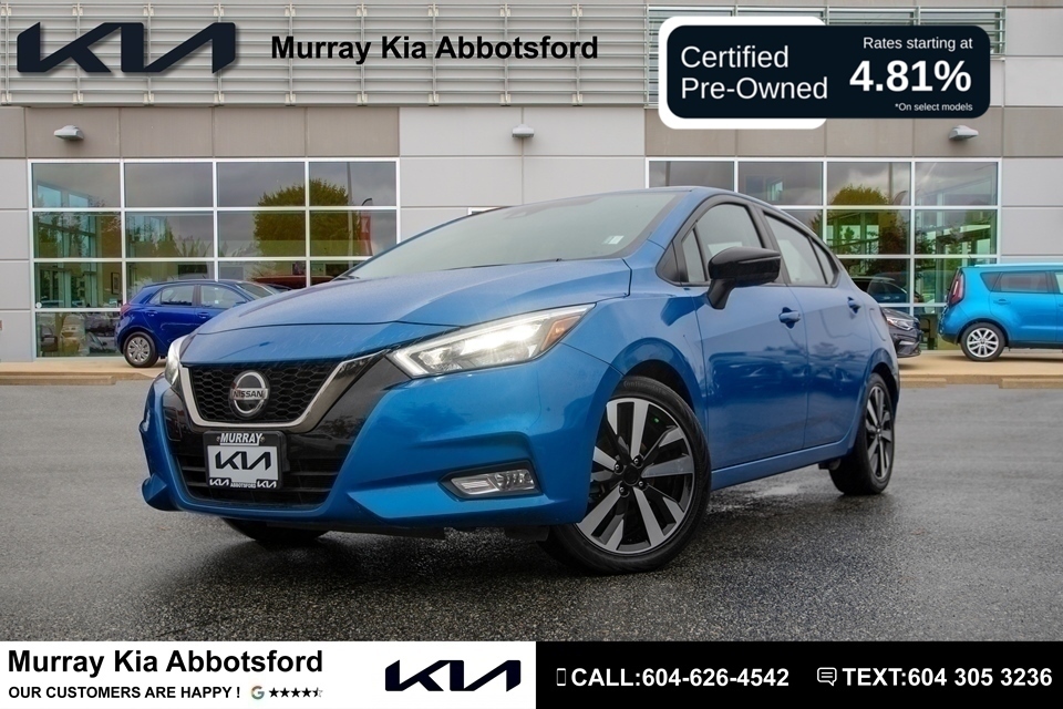 2022 Nissan Versa SR FWD