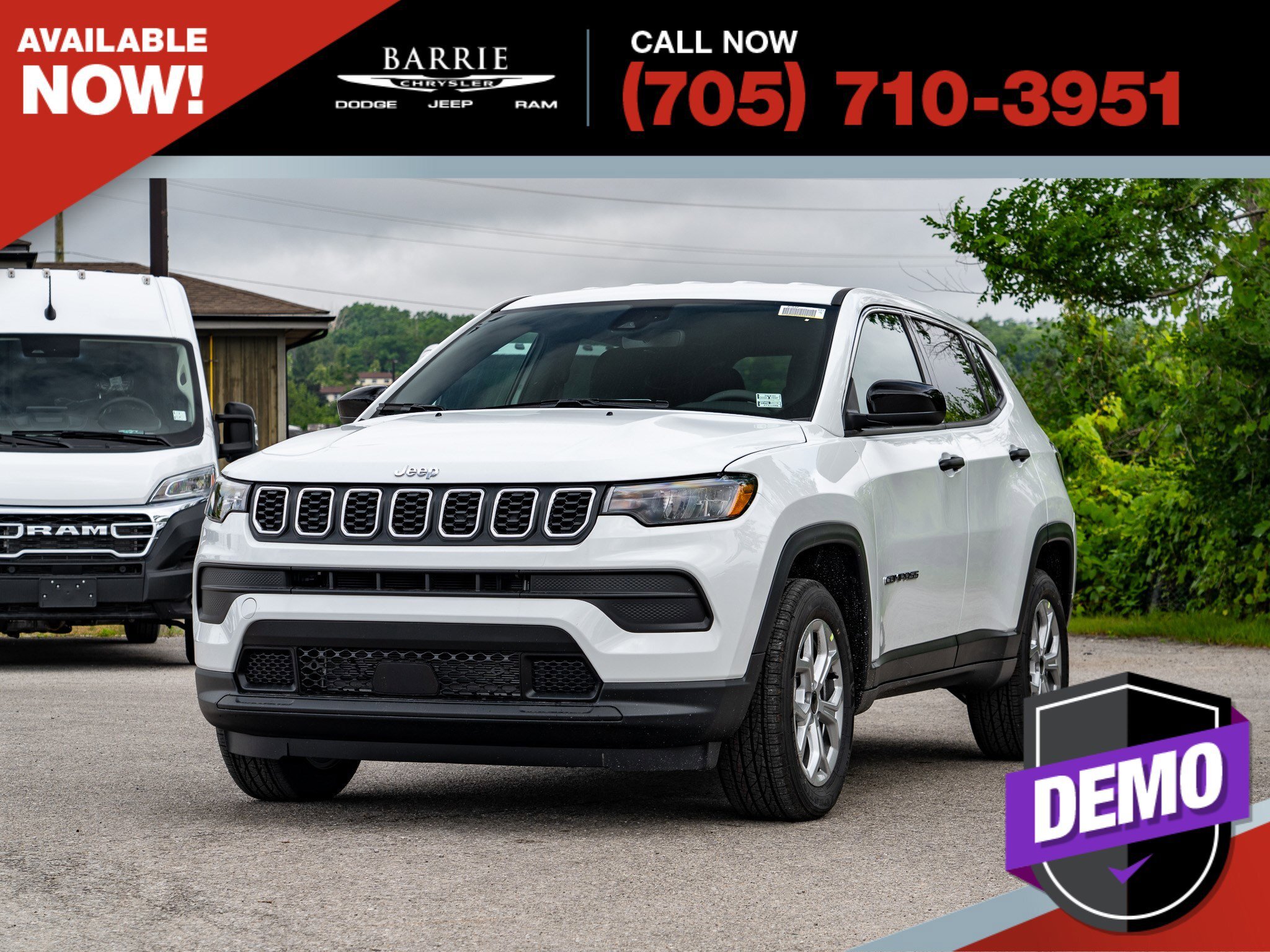 2025 Jeep Compass Sport | DEALER DEMO |