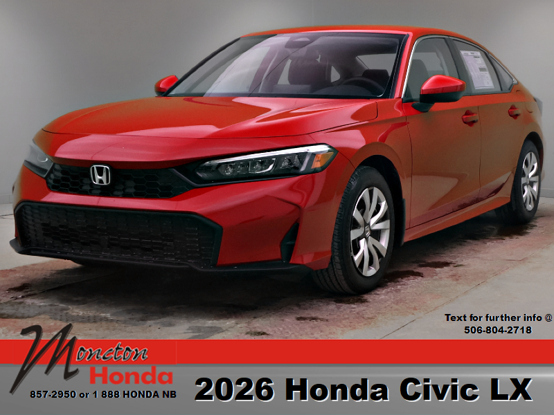 Honda Civic LX FWD 2026