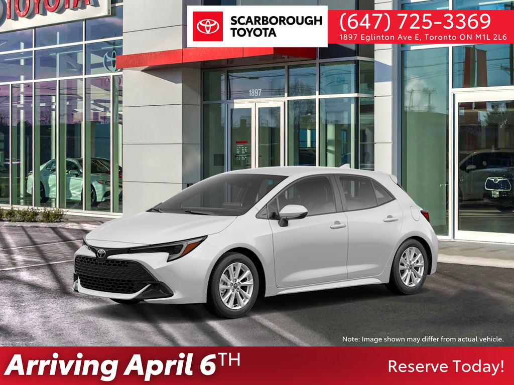 2026 Toyota Corolla Hatchback