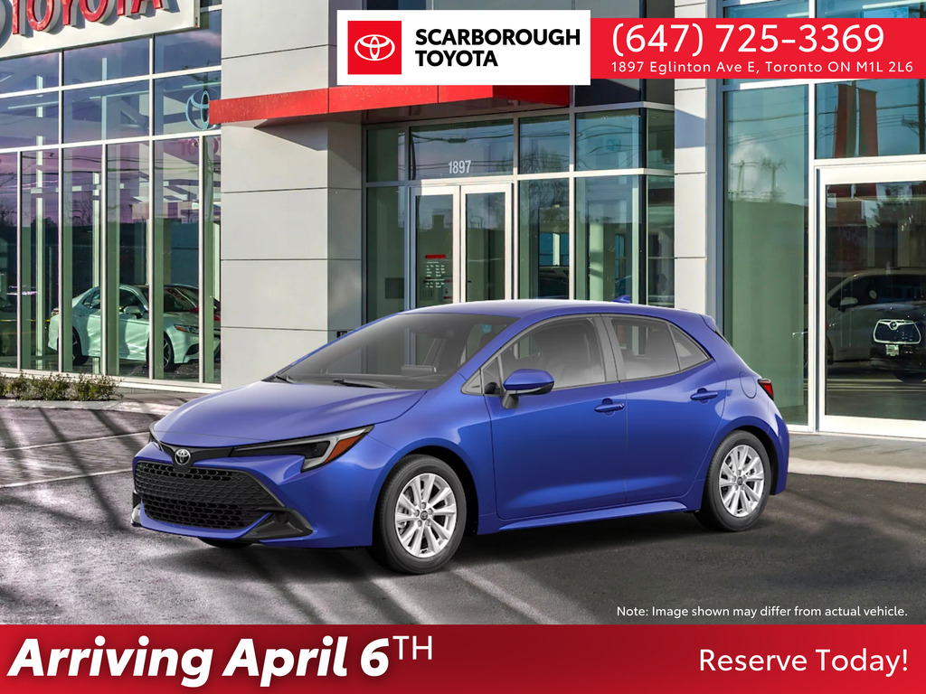 2026 Toyota Corolla Hatchback