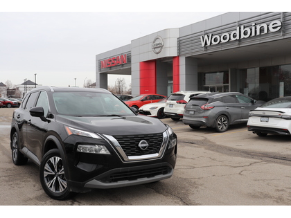 Black 2023 Nissan Rogue SV AWD SUV / Crossover All-Wheel Drive Continuously Variable Transmission