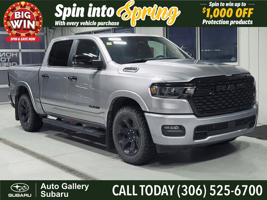 2025 Ram 1500 Big Horn 4X4 | ETORQUE | ALPINE AUDIO | SIRIUSXM