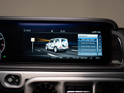 used 2022 Mercedes-Benz G-Class car, priced at $155,900