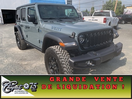 Jeep Wrangler 4xe Willys 4WD 2025