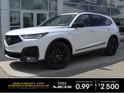 2026 Acura MDX SH-AWD with Platinum Elite and A-SPEC