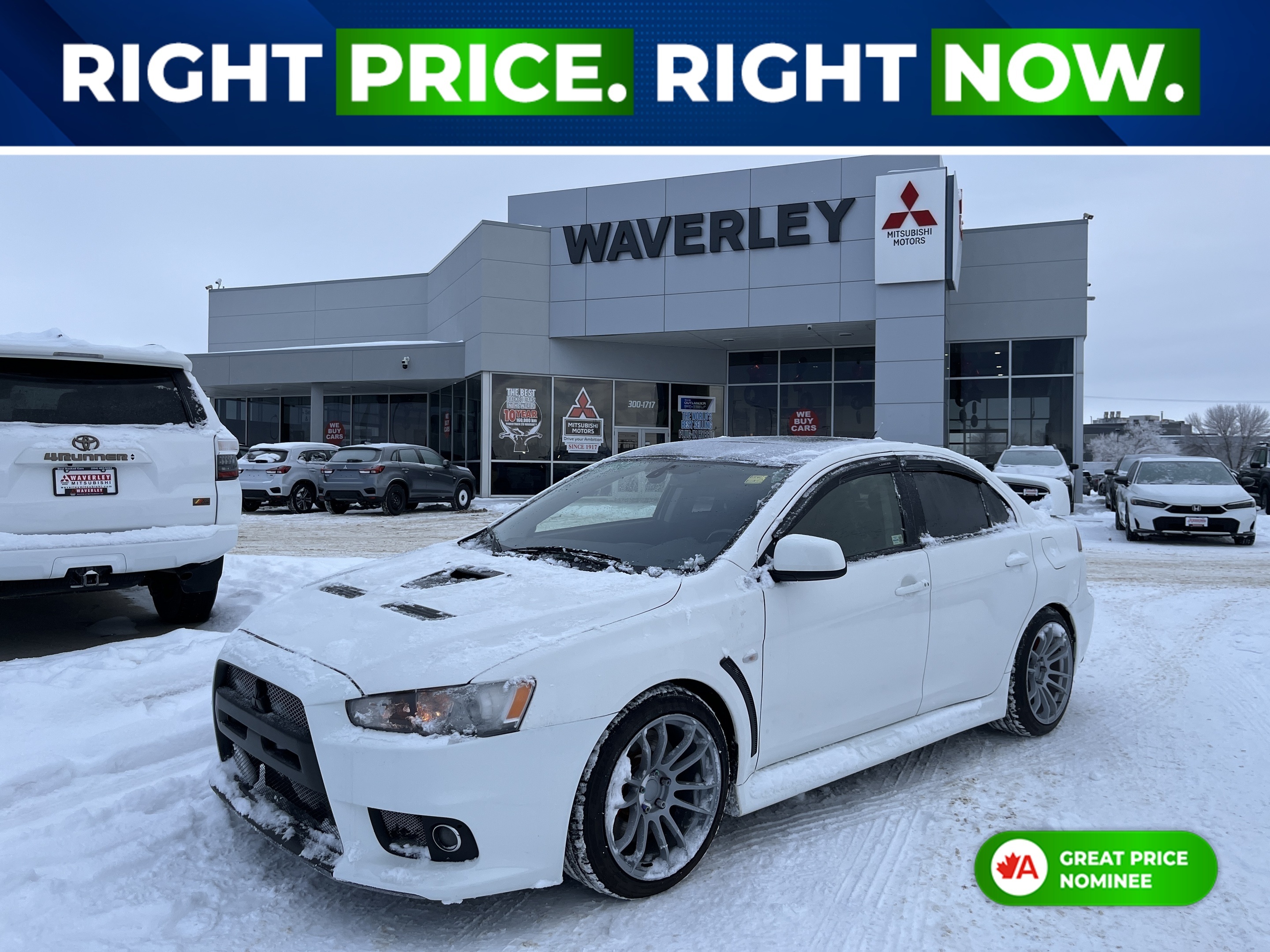 2014 Mitsubishi Lancer Evolution MR