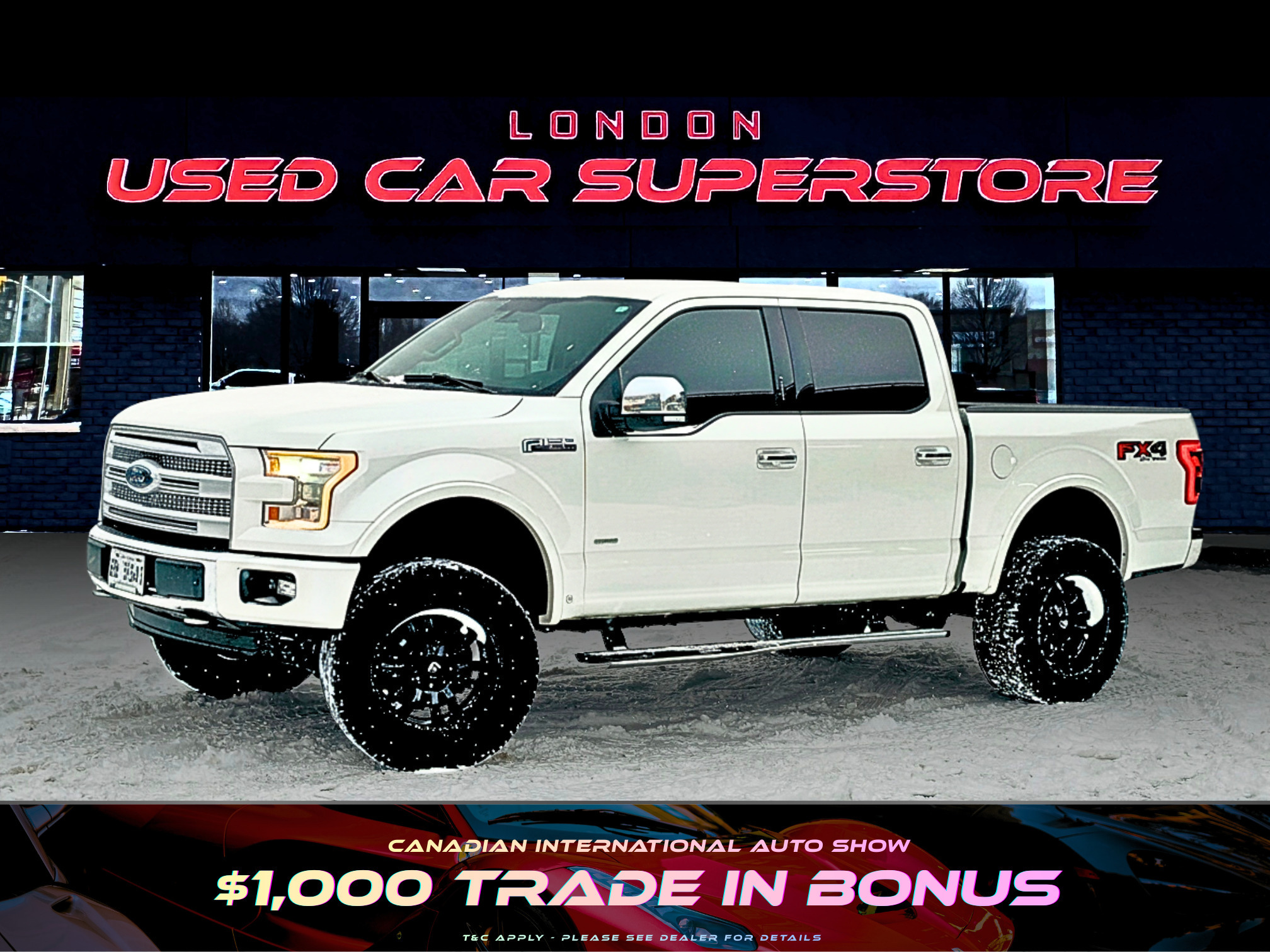 2016 Ford F-150 Platinum SuperCrew 4WD