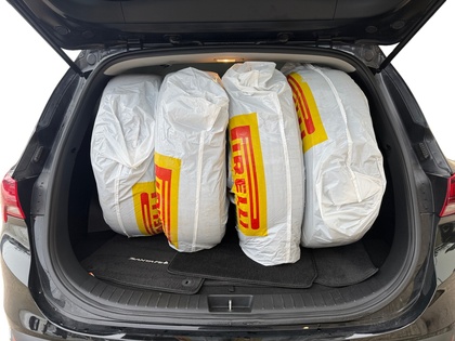 used 2023 Hyundai Santa Fe car, priced at $32,008