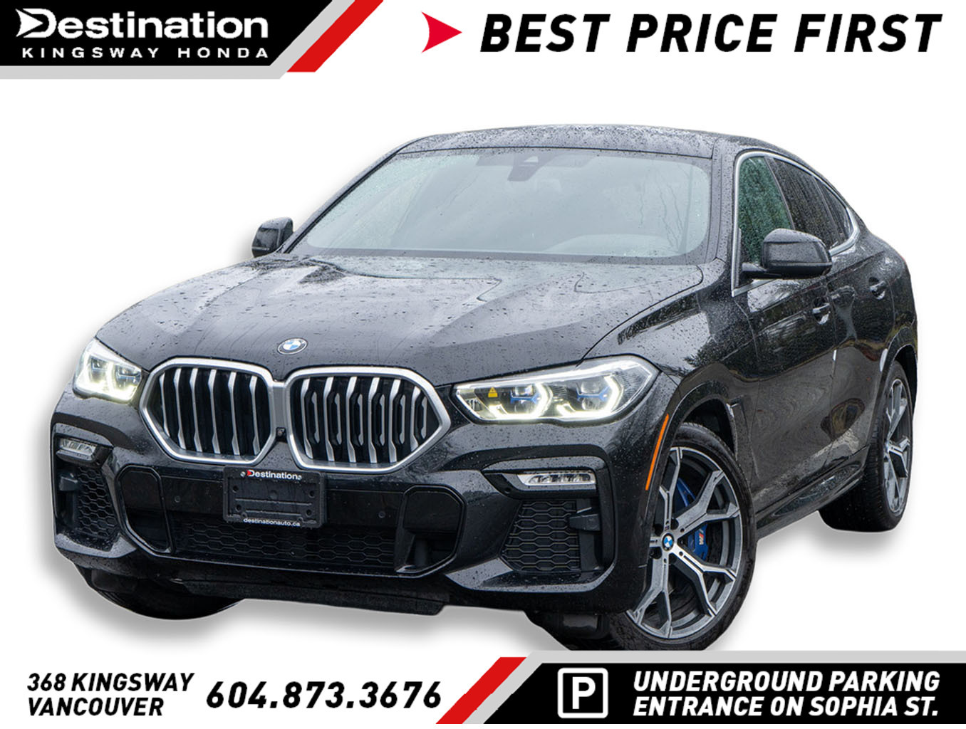 2020 BMW X6 xDrive40i AWD