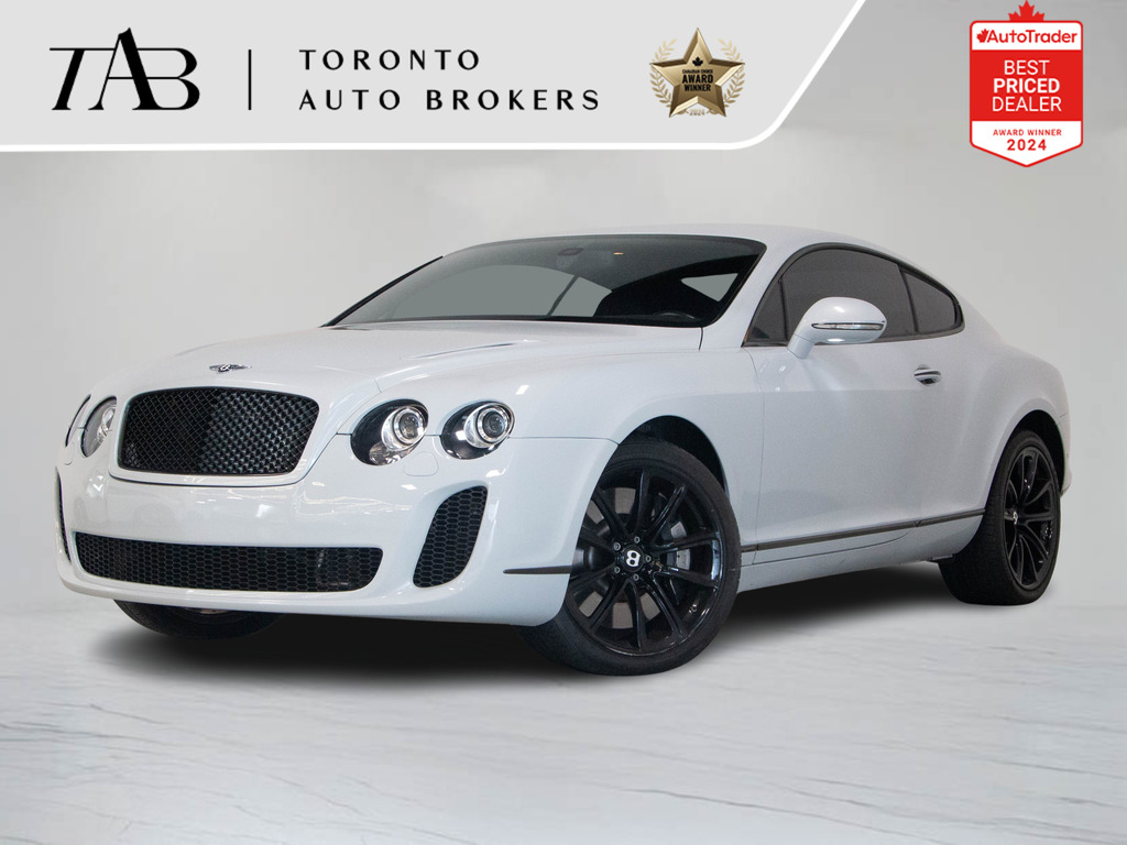 2010 Bentley Continental Supersports COUPE   SUPERSPORTS   DIAMOND STITCH   NAIM, Toronto, Cash