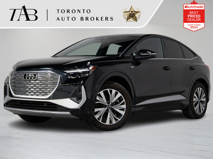 used 2024 Audi Q4 e-tron Sportback car, priced at $50,900