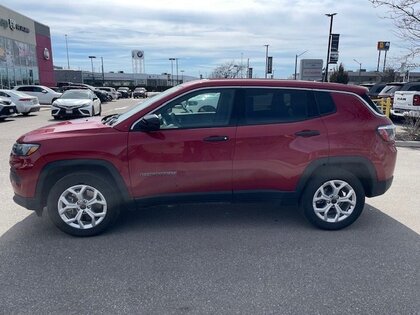 used 2025 Jeep Compass car, priced at $34,999