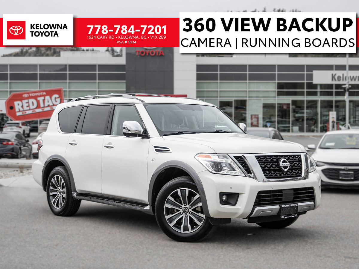 2018 Nissan Armada SL | RUNNING BOARDS | 360 BACKUP CAM | 4WD