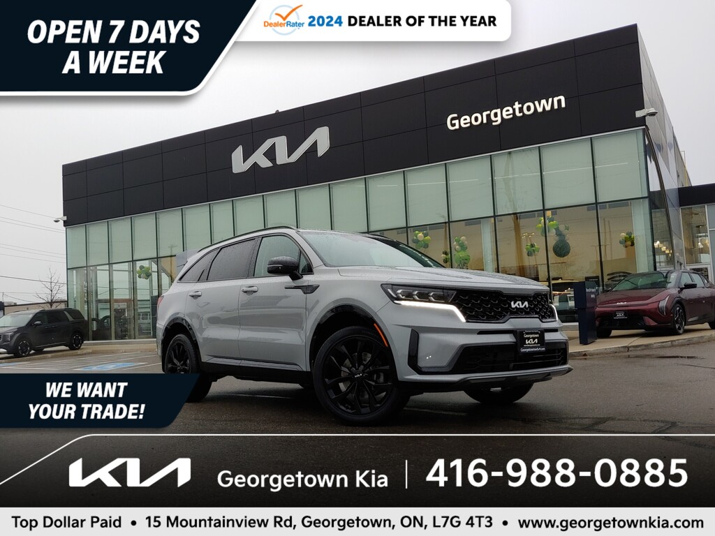 2023 Kia Sorento EX 2.5L AWD | 6 SEAT | HTD SEATS | 61K KM | BU CAM