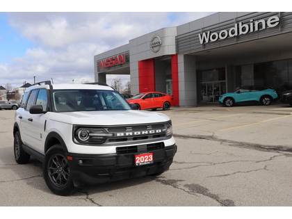 White 2023 Ford Bronco Sport Big Bend AWD SUV / Crossover All-Wheel Drive 8-Speed Automatic
