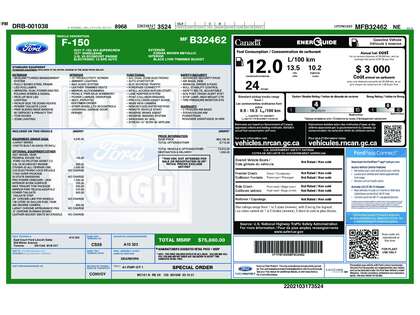 used 2021 Ford F-150 car, priced at $47,873