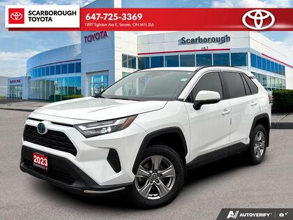 used 2023 Toyota RAV4 car, priced at $33,990
