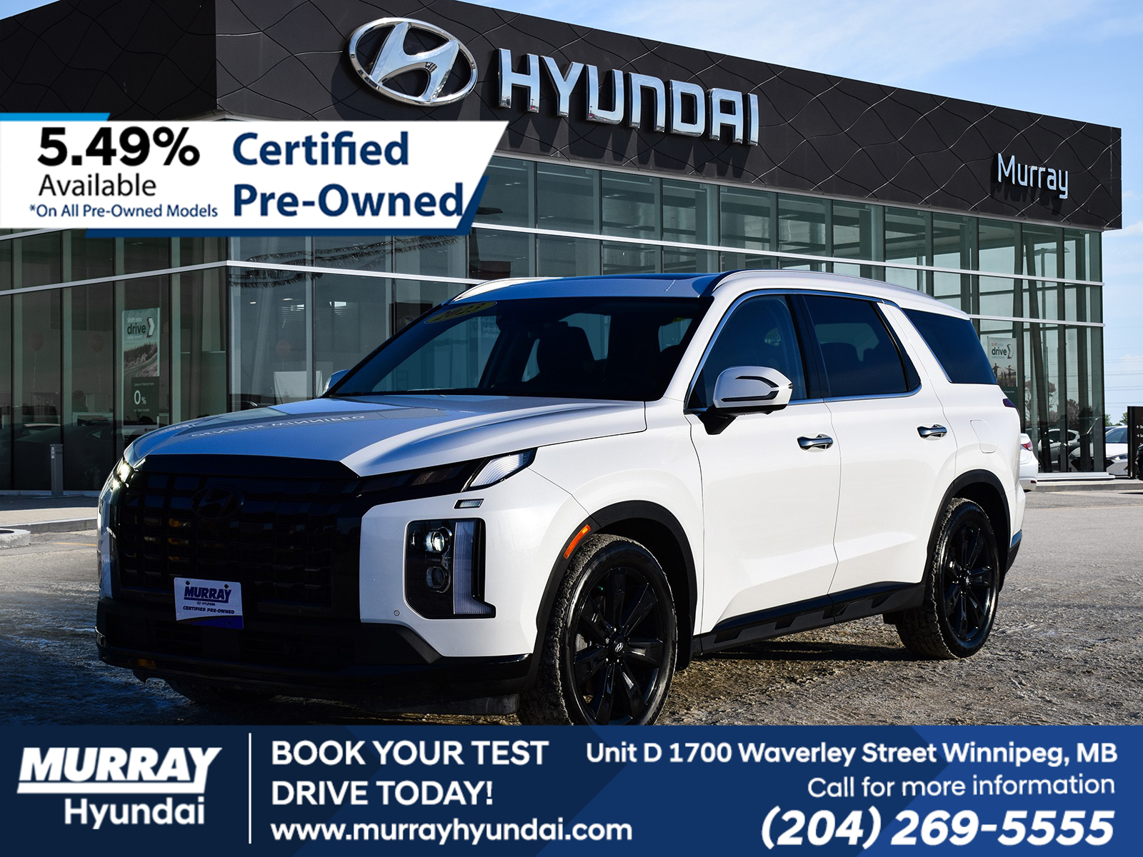 2023 Hyundai Palisade Urban AWD with 7 Passenger Seating