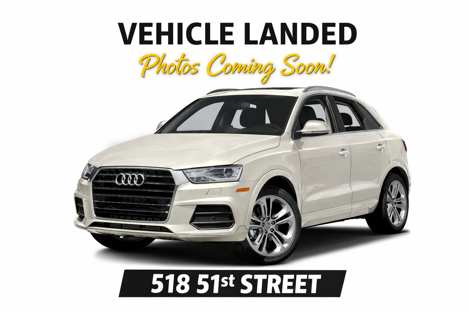 2018 Audi Q3 2.0 TFSI quattro Progressiv