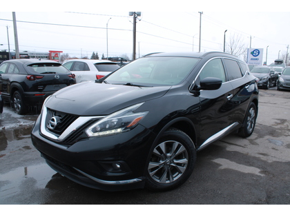 Black 2018 Nissan Murano SV AWD SUV / Crossover All-Wheel Drive Automatic