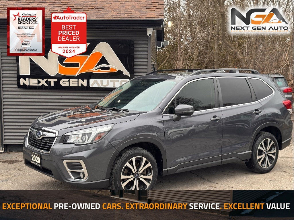 2020 Subaru Forester 2.5i Limited AWD with Eyesight Package
