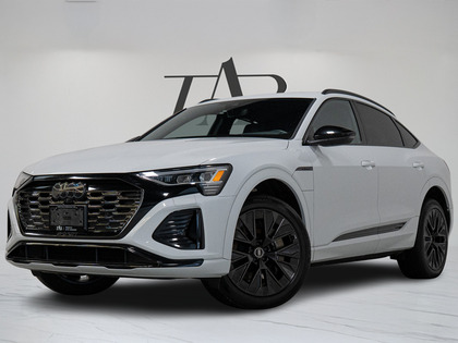 used 2024 Audi Q8 e-tron Sportback car, priced at $65,900