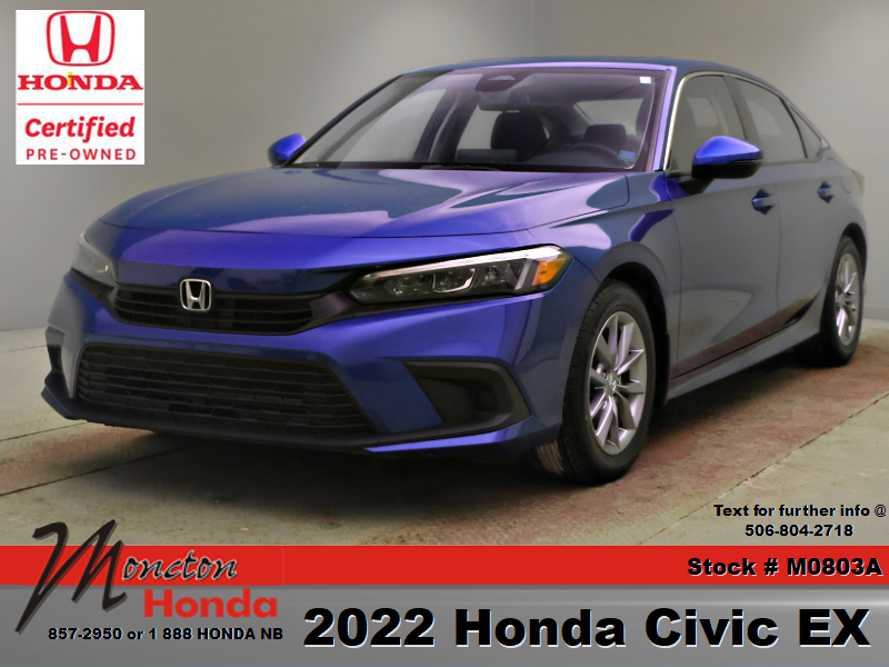 2022 Honda Civic EX FWD