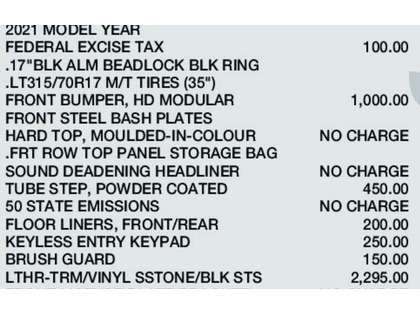 used 2021 Ford Bronco car, priced at $48,900